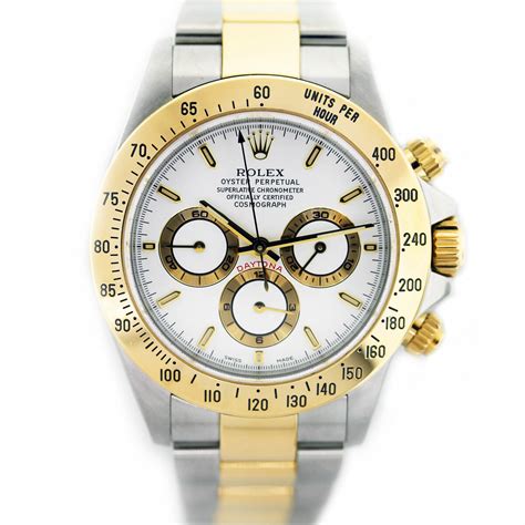 rolex daytona two tone rose gold